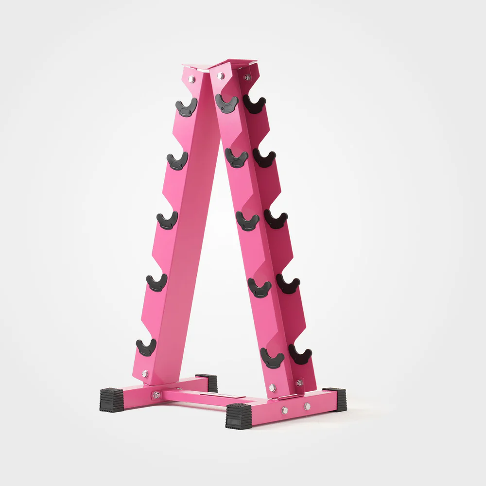 RitFit A-Frame Dumbbell Storage Rack Stand 5 Pairs